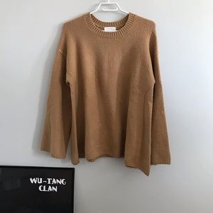 OAK + FORT bell sleeve sweater